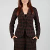 Jacket in Dotted Check