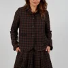 Jacket in Ebano Check