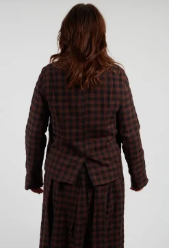 Jacket in Ebano Check