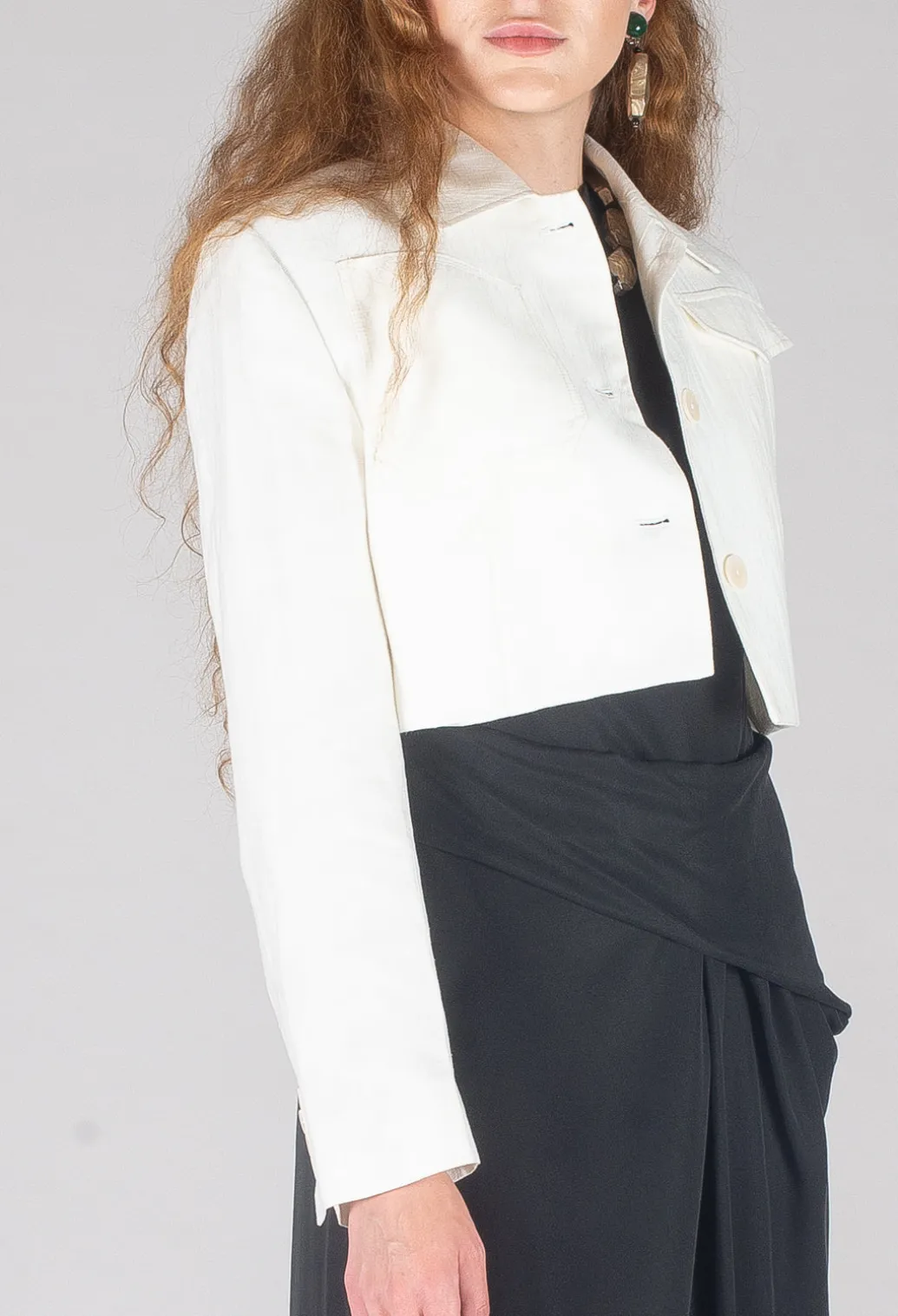 Jacket Peressuti in Latte