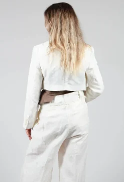 Jacket Peressuti in Latte