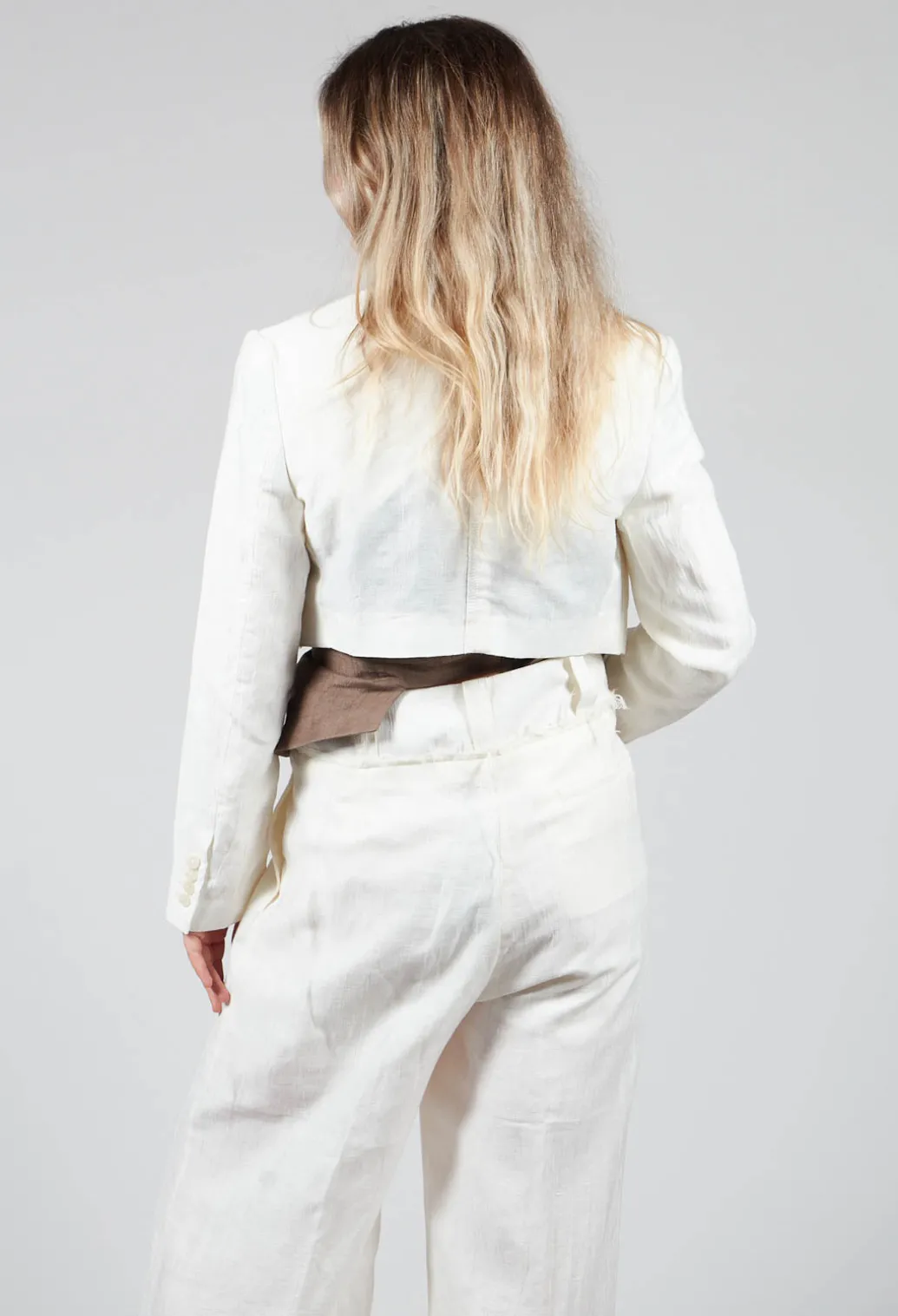 Jacket Peressuti in Latte