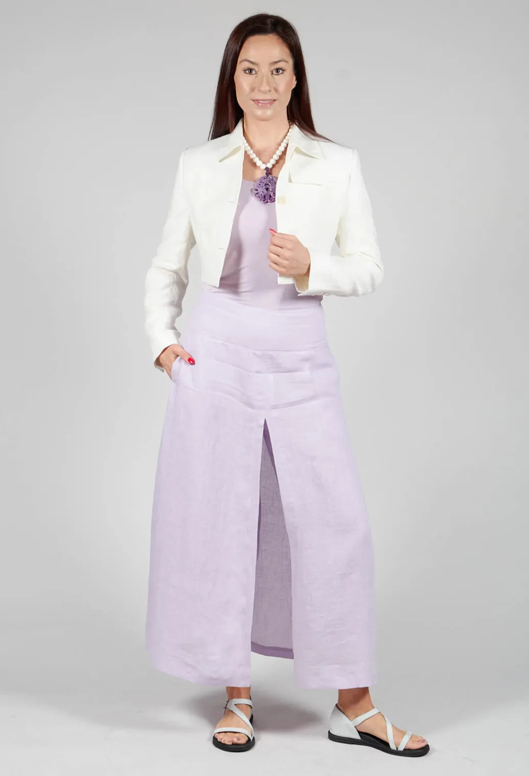 Jacket Peressuti in Latte