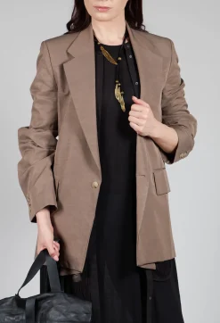 Jacket Plagliaccio in Pecan