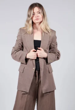 Jacket Plagliaccio in Pecan