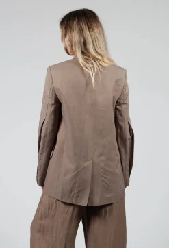 Jacket Plagliaccio in Pecan