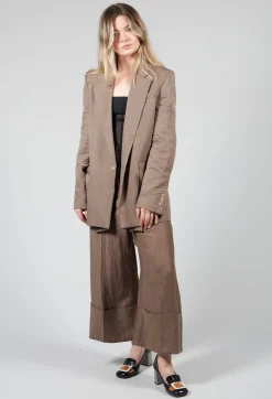 Jacket Plagliaccio in Pecan
