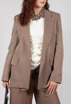 Jacket Plagliaccio in Pecan