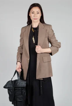 Jacket Plagliaccio in Pecan