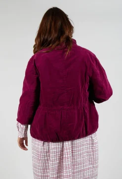 Jacket Vanille in Mulberry