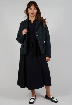Jacket Vittorina in Black Stripe