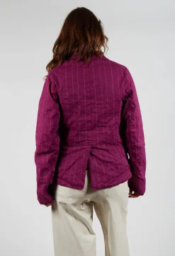 Jacket Vittorina in Mulberry Stripe