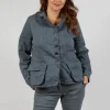 Jacket Vittorina in Zinc Stripe