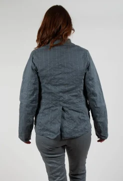 Jacket Vittorina in Zinc Stripe