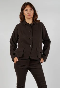 Jacket Vivian in Sepia
