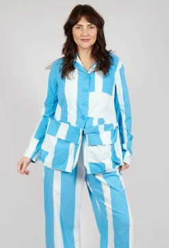 Jacket with Feature Pockets in Malibu Print