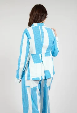 Jacket with Feature Pockets in Malibu Print
