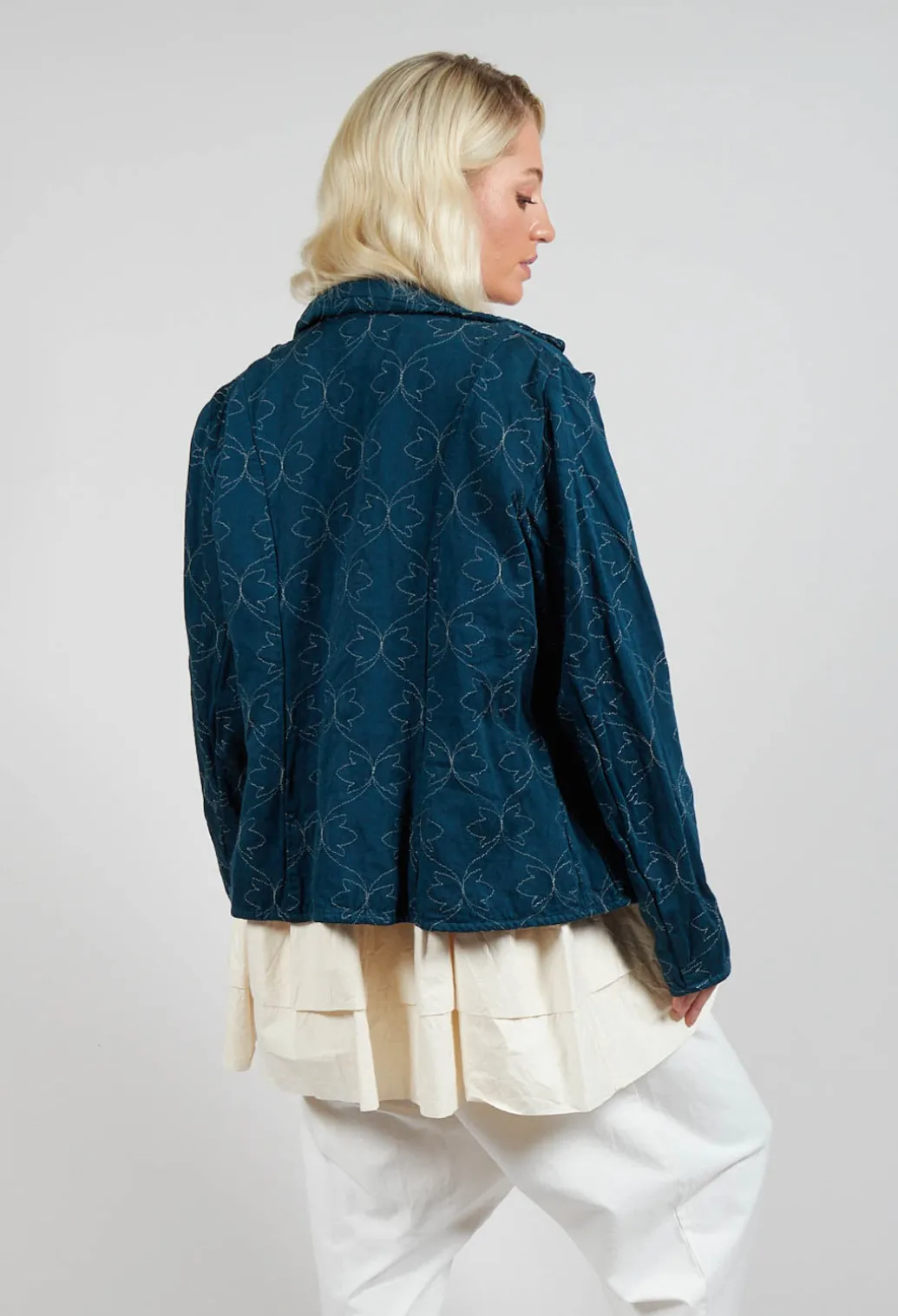 Jacket with Stitch Detail in Ernst