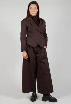 Jacket with Wrap Over Front in Java