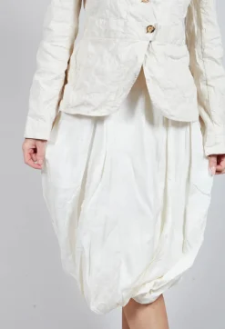 Jackie Skirt in White