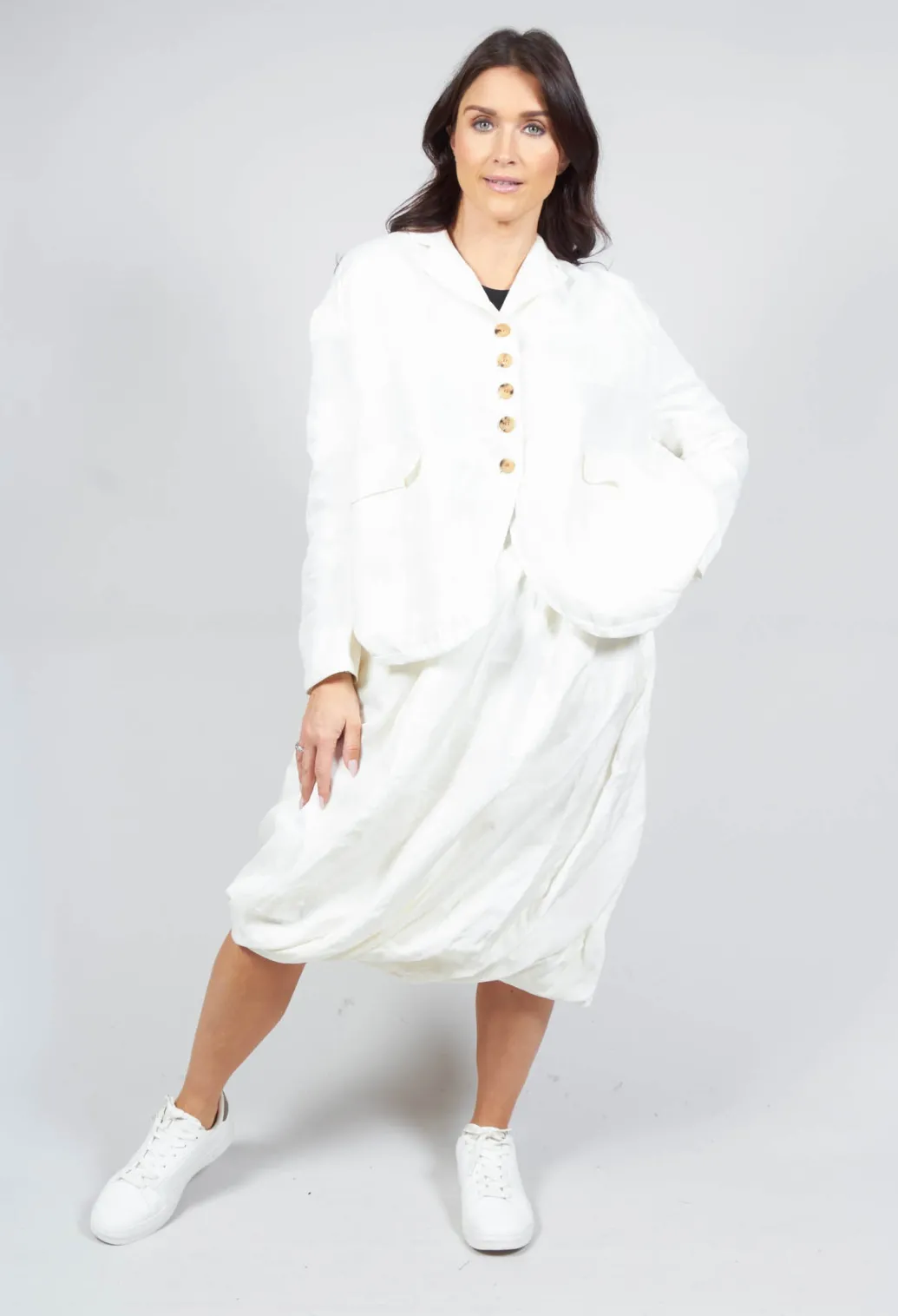 Jackie Skirt in White