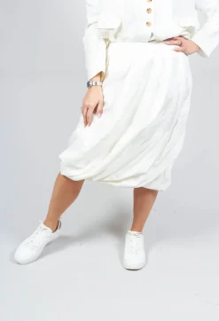 Jackie Skirt in White