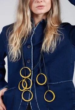 Jacob Necklace in Yellow