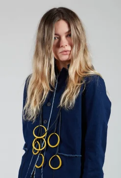 Jacob Necklace in Yellow