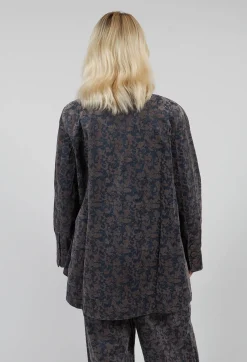 Jacquard Blazer in Iron