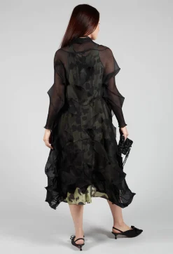 Jacqui Coat in Black