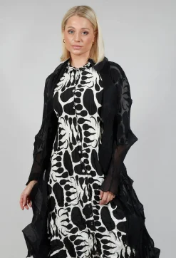 Jacqui Coat in Black