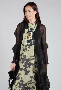 Jacqui Coat in Black