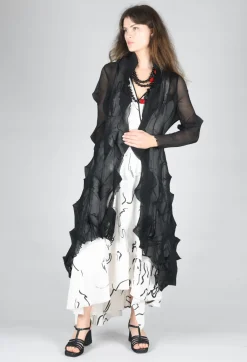 Jacqui Coat in Black