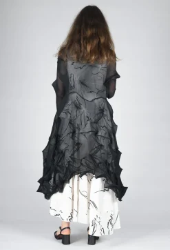 Jacqui Coat in Black