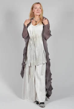 Jacqui Coat in Charcoal
