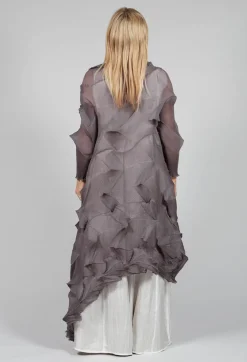 Jacqui Coat in Charcoal