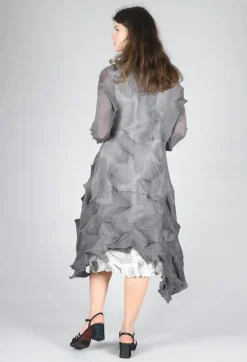 Jacqui Coat in Charcoal