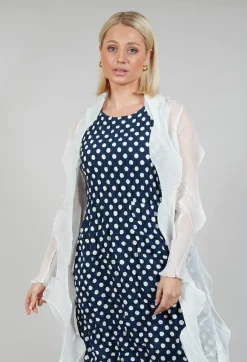 Jacqui Coat in Ivory