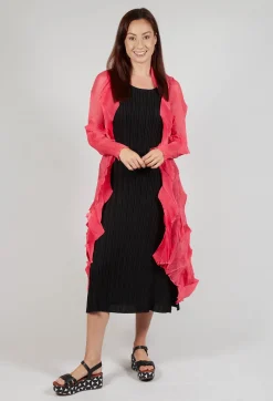 Jacqui Coat in Rose Pink