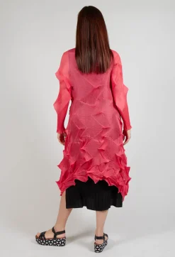 Jacqui Coat in Rose Pink