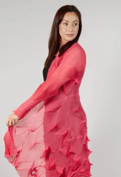 Jacqui Coat in Rose Pink