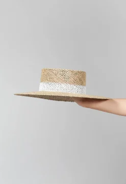 Jafar Hat In Natural Rattan