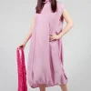 Jahrest Dress in Perlmutt