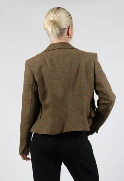 Jazz Jacket in Brown Tweed