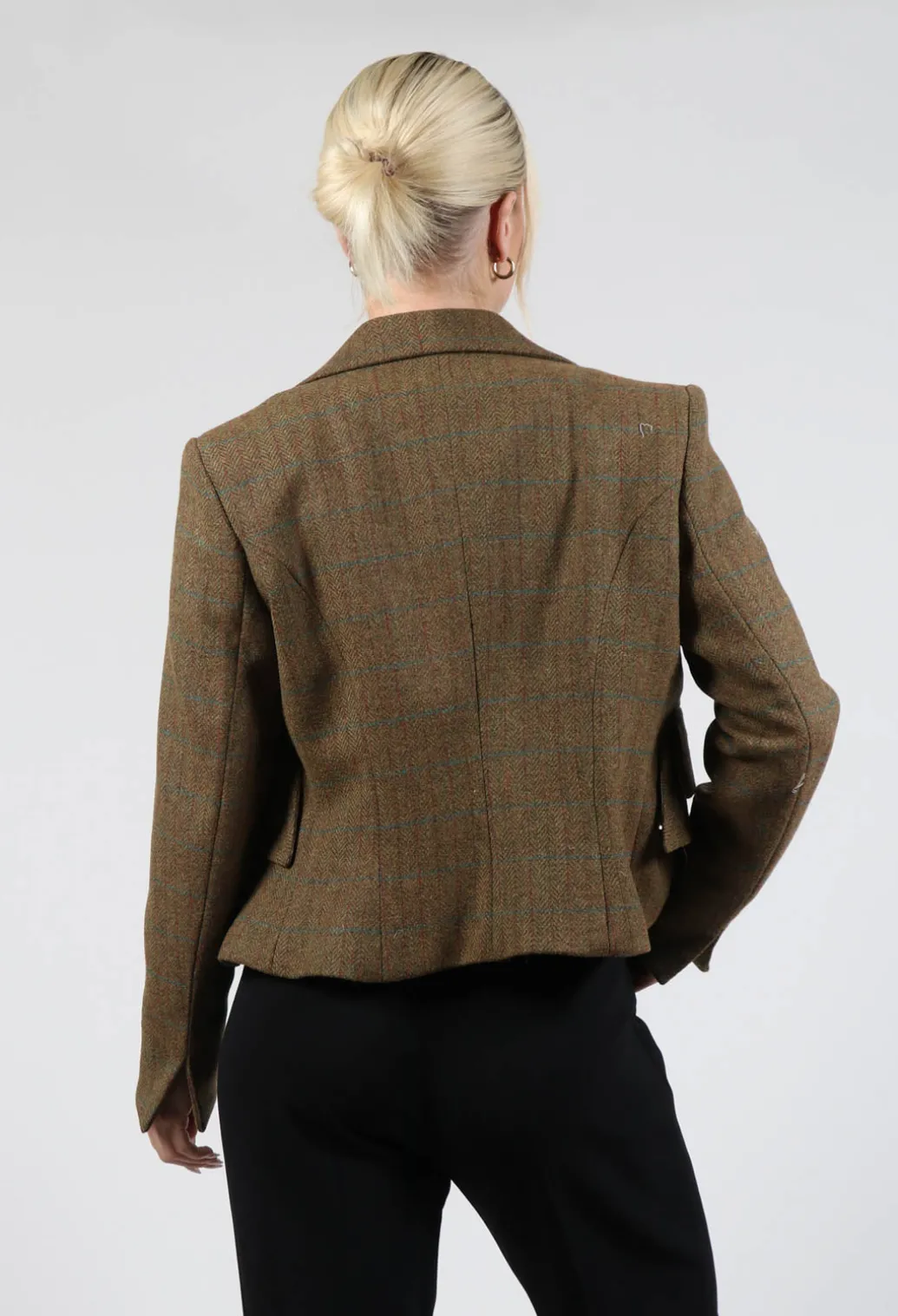 Jazz Jacket in Brown Tweed