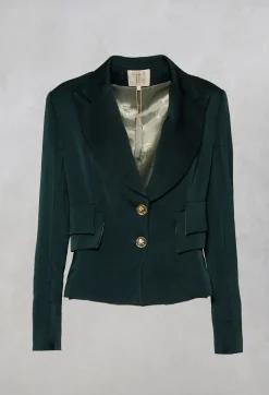 Jazz Jacket in Petroleum