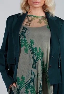 Jazz Jacket in Petroleum