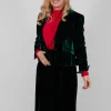 Jazz Lux Jacket in Petrol