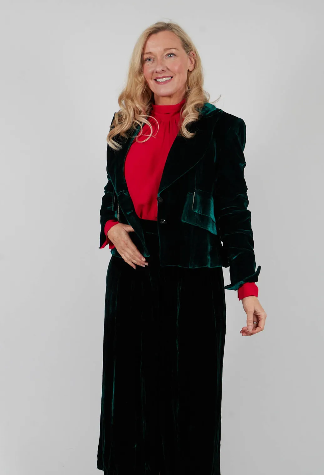 Jazz Lux Jacket in Petrol