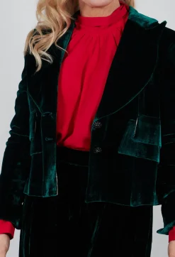 Jazz Lux Jacket in Petrol